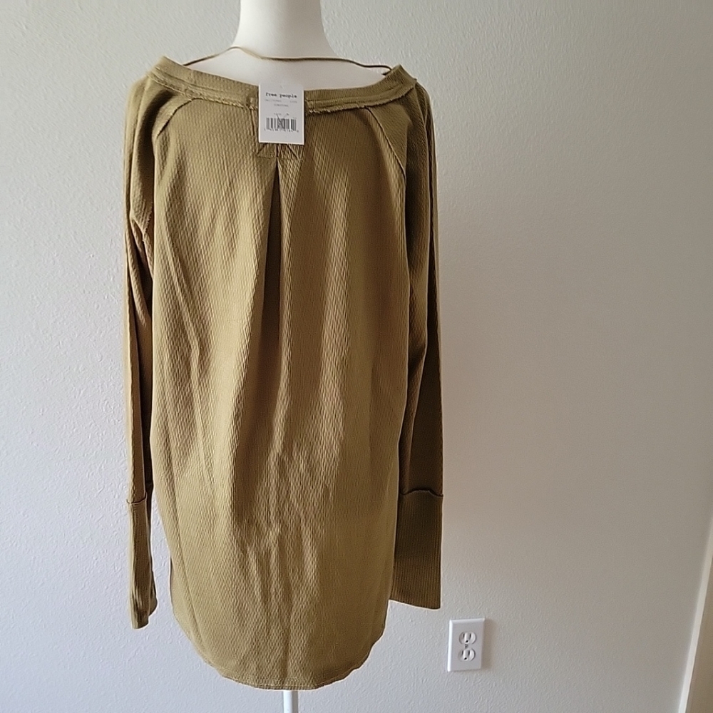 FREE PEOPLE SNOWY SUNSTONE THERMAL Sz Medium - Picture 12 of 13